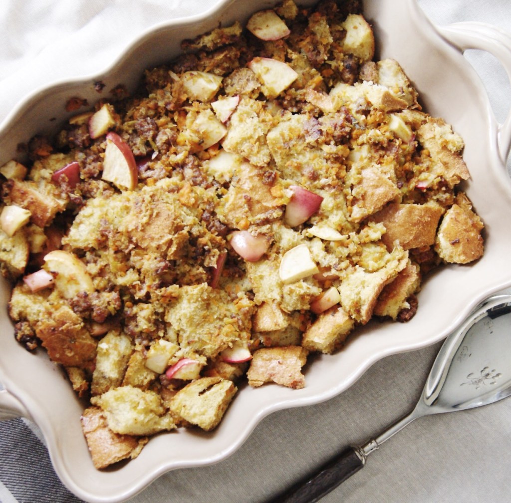 Apple Sausage Stuffing