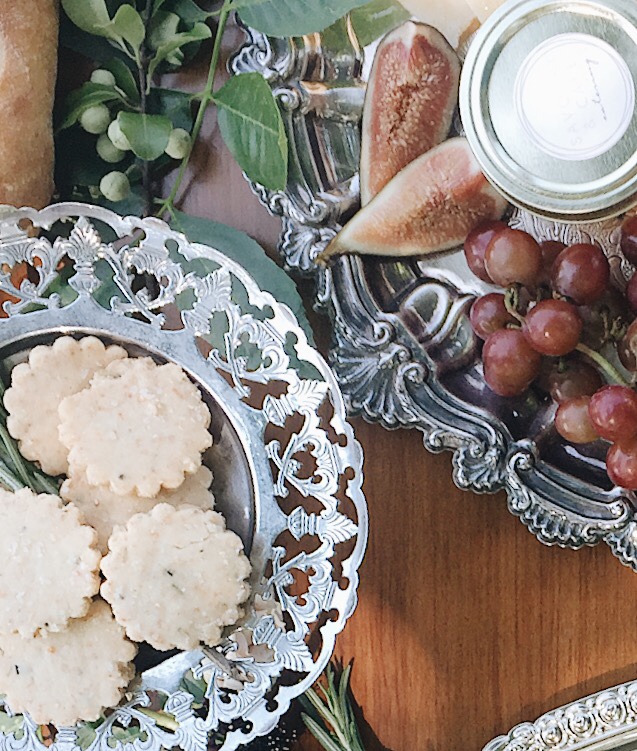 Rosemary Parmesan Shortbread