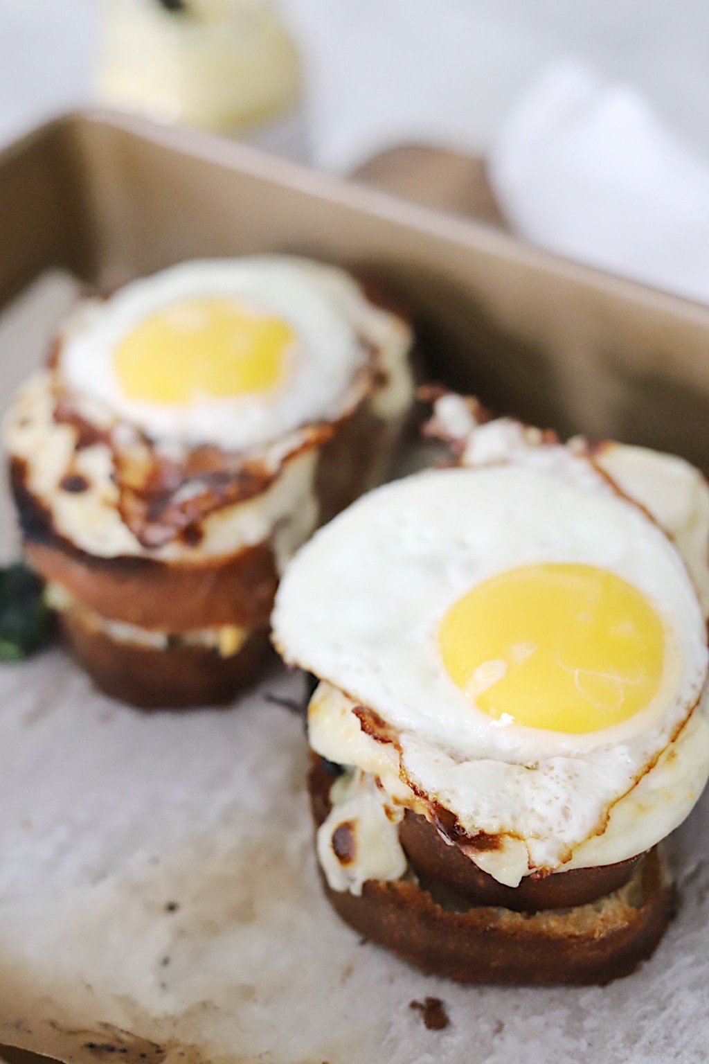 Spinach Croque Madame