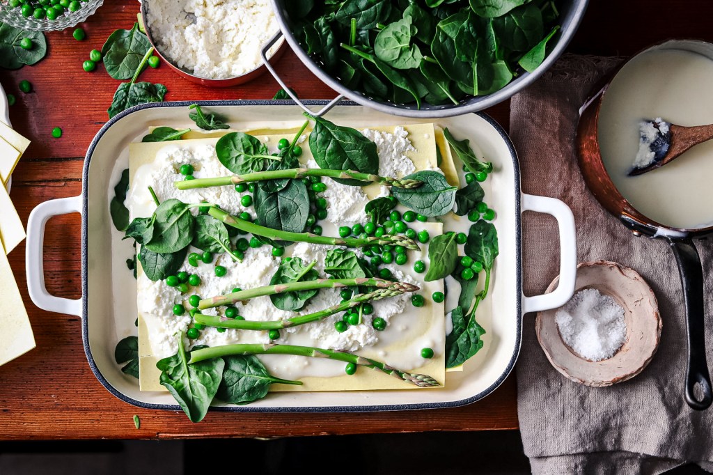 Spring Vegetable Lasagna